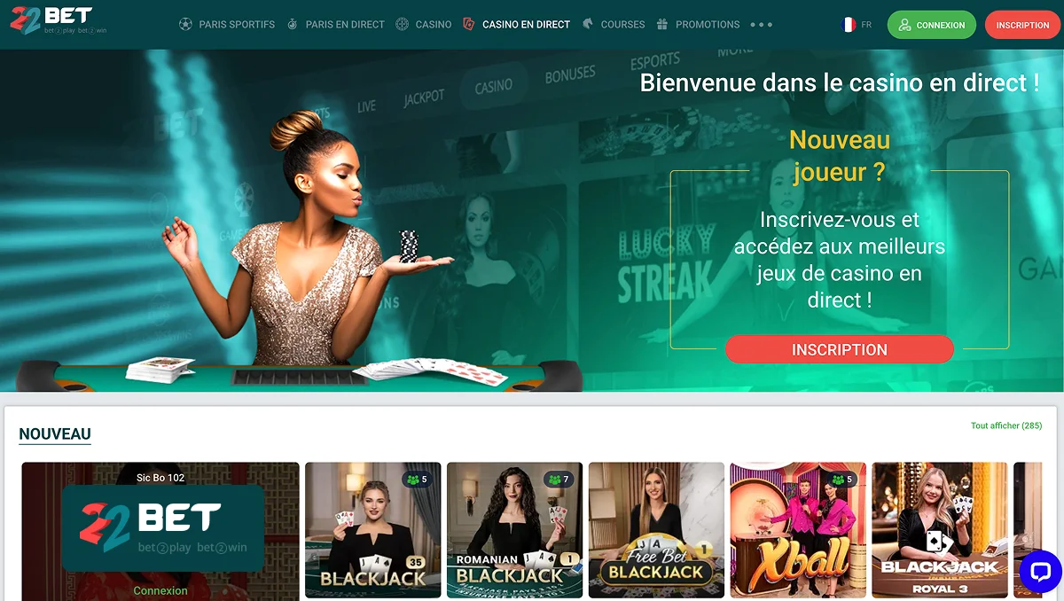 22Bet Casino